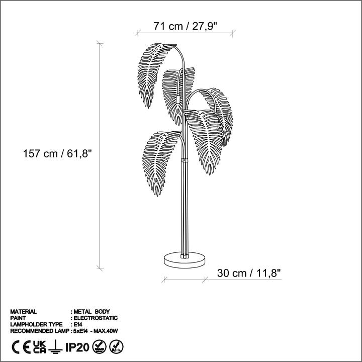 Nährwerte und Zutaten Opviq Palm (E14)