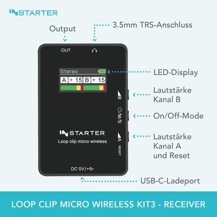 Immagine prodotto Wiltec Loop Clip Micro Kit Wireless3 - 3,5