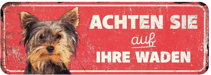 EBI D&D Home Warnschild Terrier rot