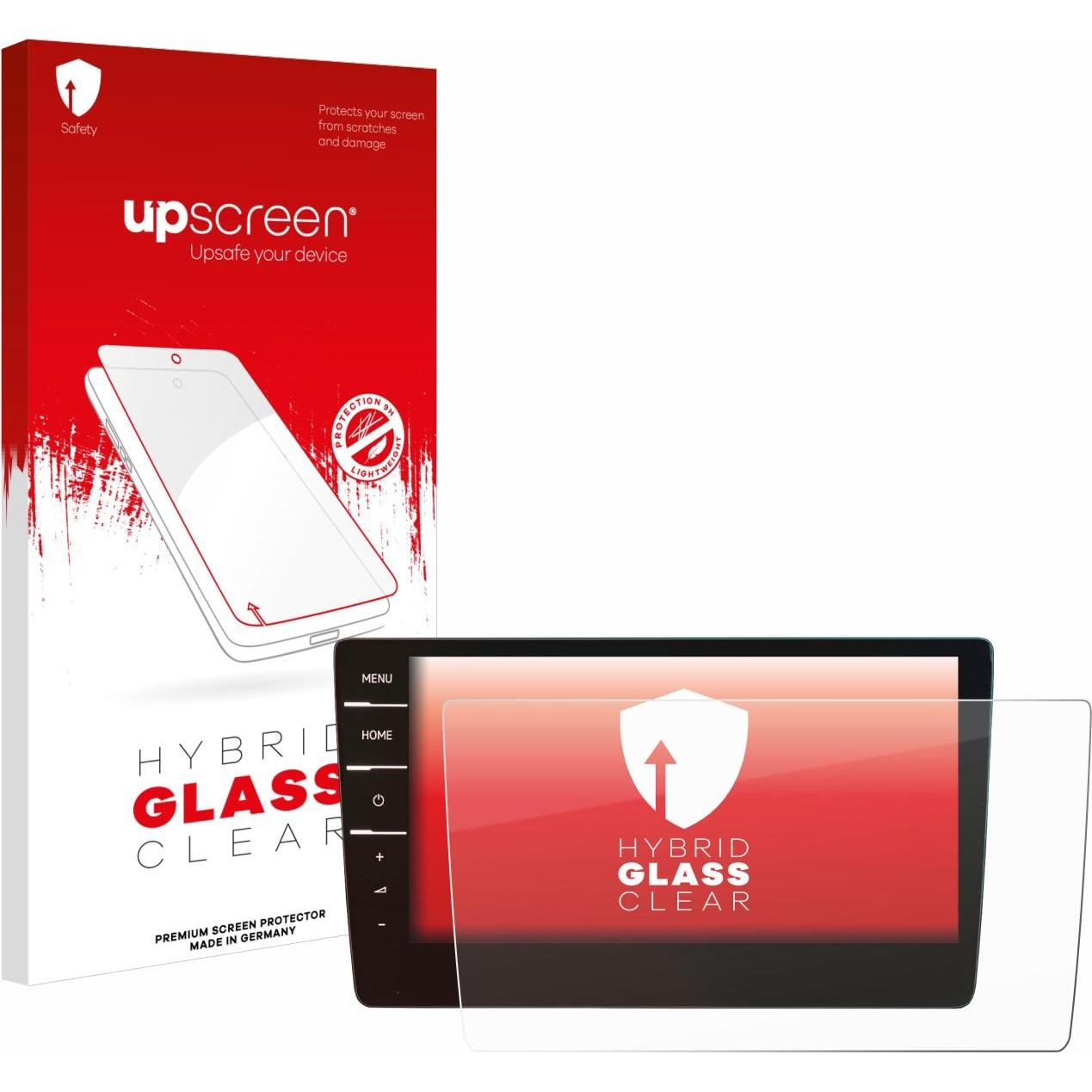 upscreen, Fahrzeug Navigation Zubehör, Schutzglas Schutzfolie Glas Folie Displayschutz klar