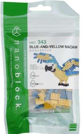 Image du produit Nanoblock Bleu/jaune Macaw