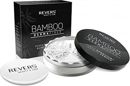 Reverse Bamboo Powder Derma Fixed Mattifies Skin and Helps Makeup Last Longer Naturally