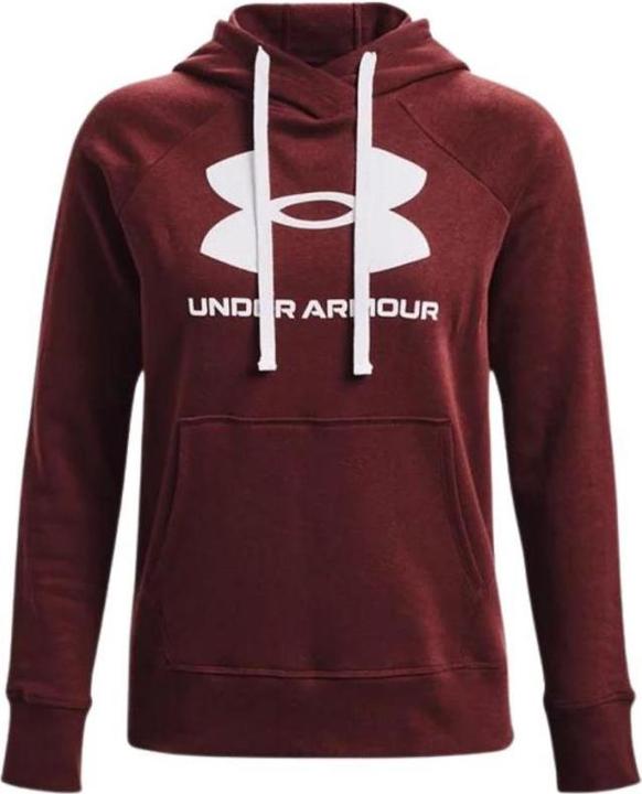 Immagine prodotto Under Armour Felpa con cappuccio in pile Rival con logo da donna (S)