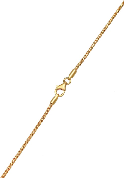 Produktbild Kuzzoi Halskette Herren Basic Kordelkette Gedreht Fein 925 Silber (925er Sterling Silber)