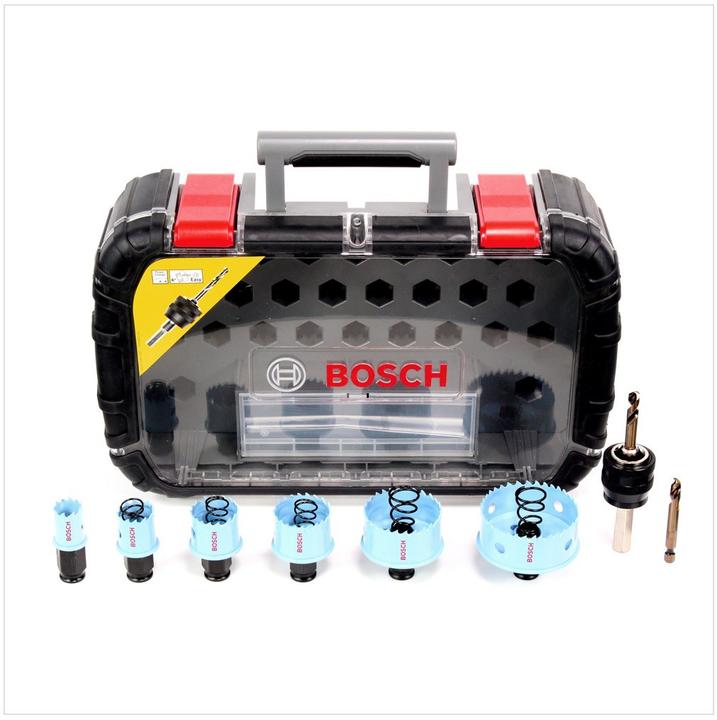 Produktbild Bosch Professional Zubehör 9-tlg. Sheet Metal Lochsägen-Set für Sanitärinstallateure, 20–64 mm