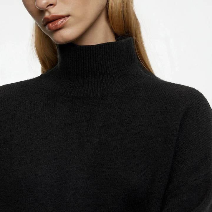 Image du produit La Redoute Collections Kurzes Strickkleid mit langen Ärmeln (XL)