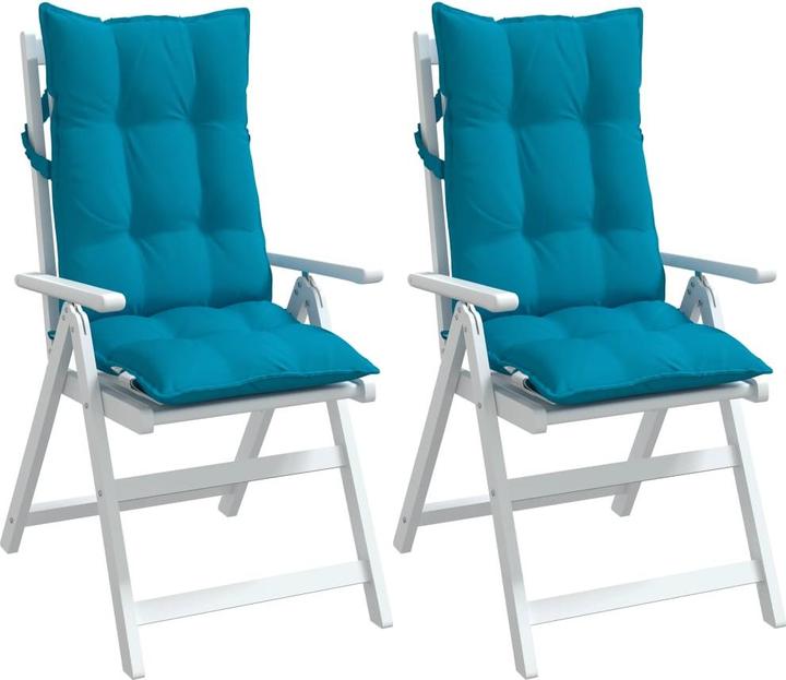 Productafbeelding vidaXL Hoge rugkussens 2 stuks. Oxford stof (120 x 50 x 7 cm)