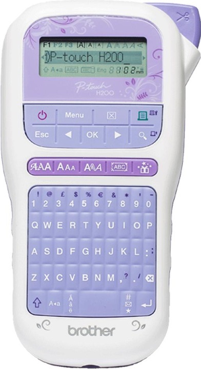 Actual product image Brother P-Touch PT-H200 - Labeller - b/w - thermal transfer - roll (1.2 cm)