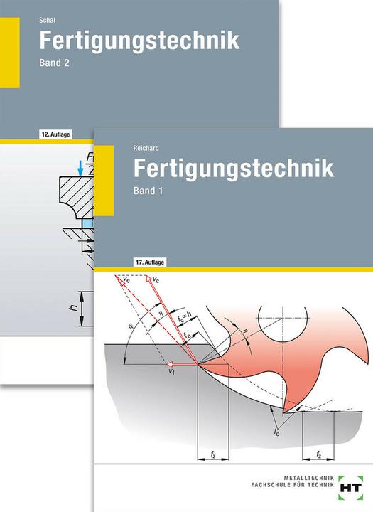 Produktbild Paketangebot Fertigungstechnik Band 1 und 2 (Deutsch, Peter Weiss, 2015)