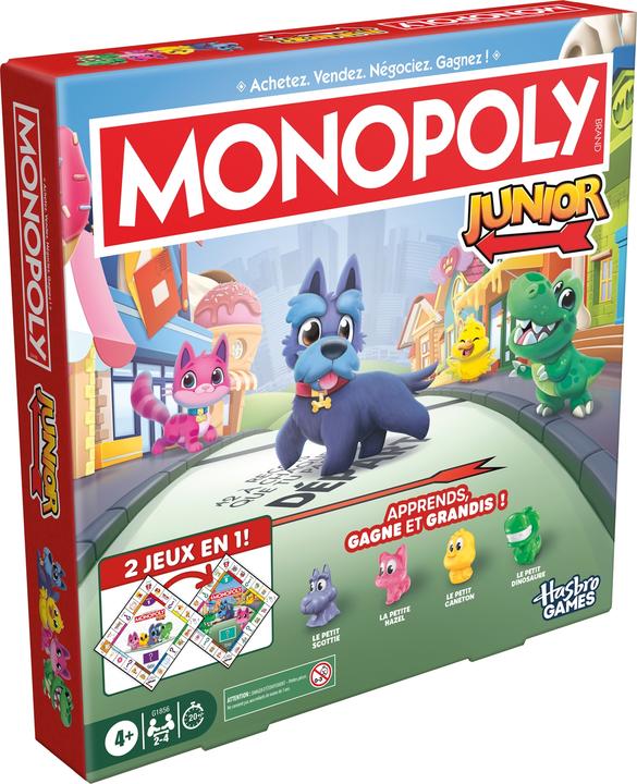 Hasbro Monopoly Junior 2 in 1