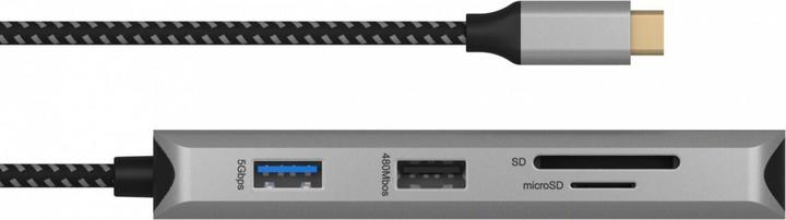 Actual product image Icy Box IB-DK4012-CPD (USB-C, 9 Ports)