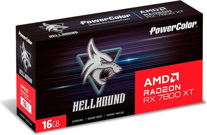 Produktbild Powercolor Hellhound RX 7800XT 16GB GDDR6 (16 GB, GDDR6)