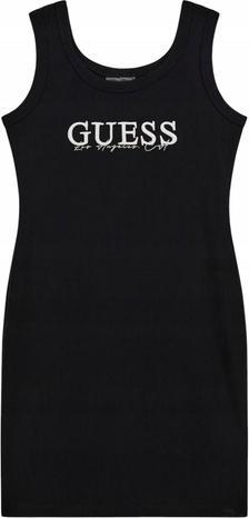 Image du produit Guess Sonnenblumen-Rippkleid für Damen in Dunkelgrau (L)