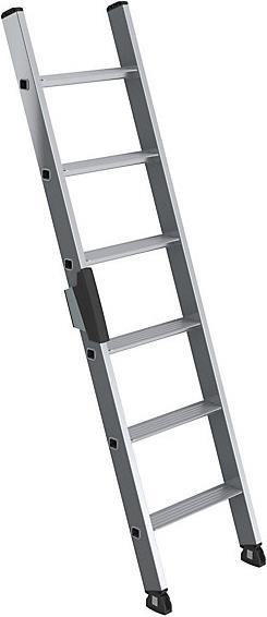 Produktbild Munk Stufen-Anlegeleiter ohne Traverse 6 Stufen (Anlegeleiter, 168 cm)