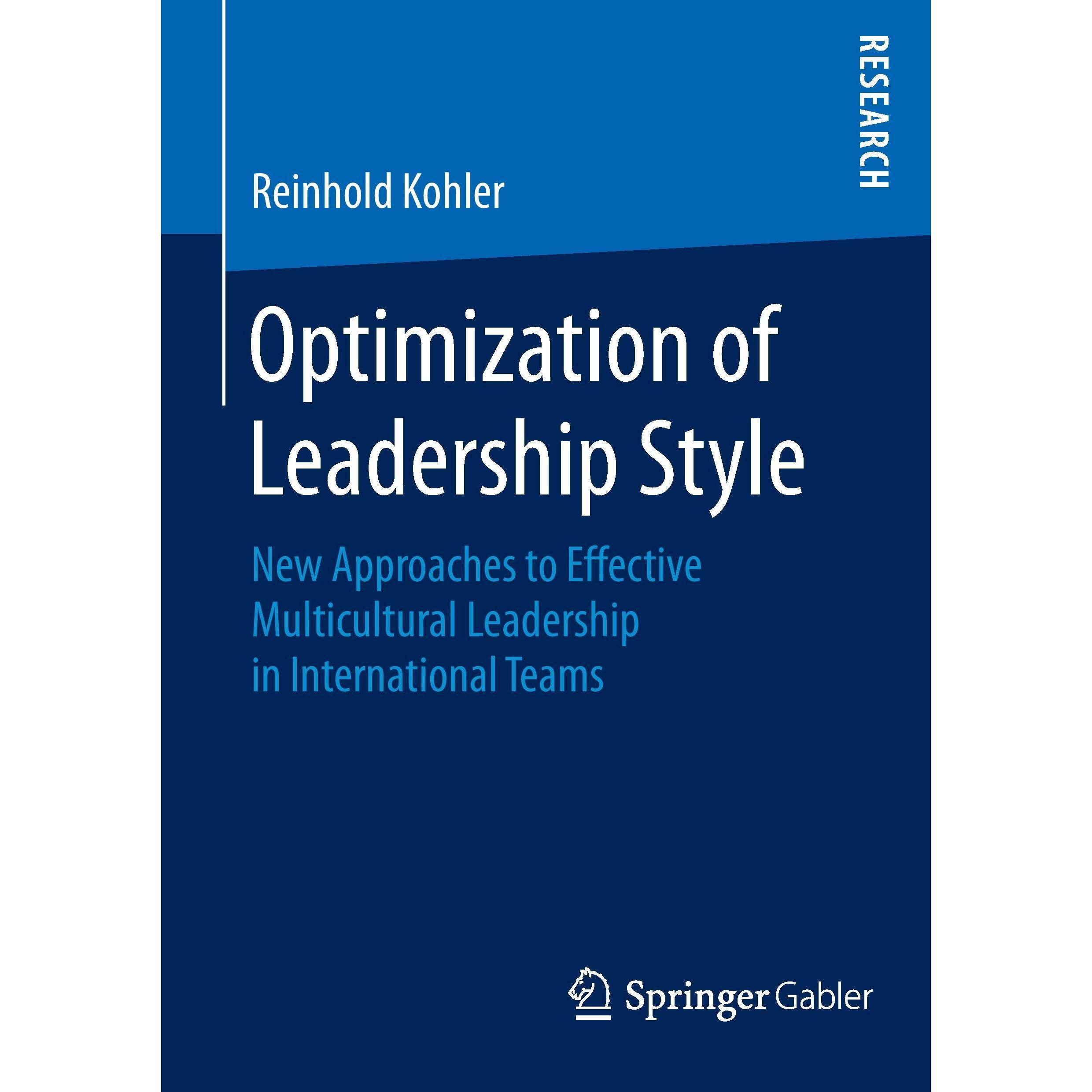 Optimization of Leadership Style, Fachbücher von Reinhold Kohler