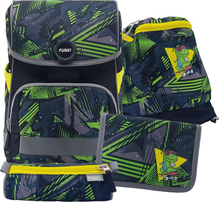 Actual product image Funki School backpack Cuby bag 5 pieces (20 l)