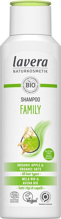 Produktbild Lavera Shampoo for all hair types Family (Shampoo) 250 ml (250 ml, Flüssiges Shampoo)