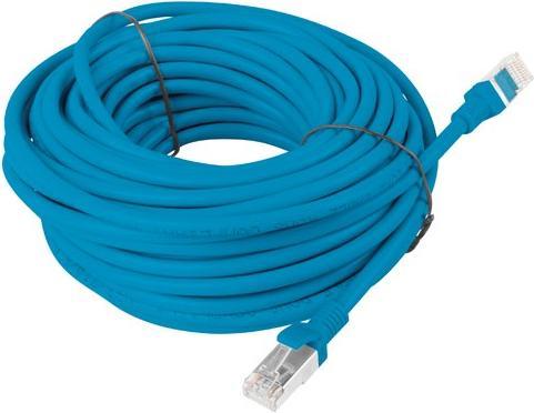 Actual product image Lanberg *Patchcord cat.5e 15.0M UTP blue (U/UTP, CAT5e, 15 m)
