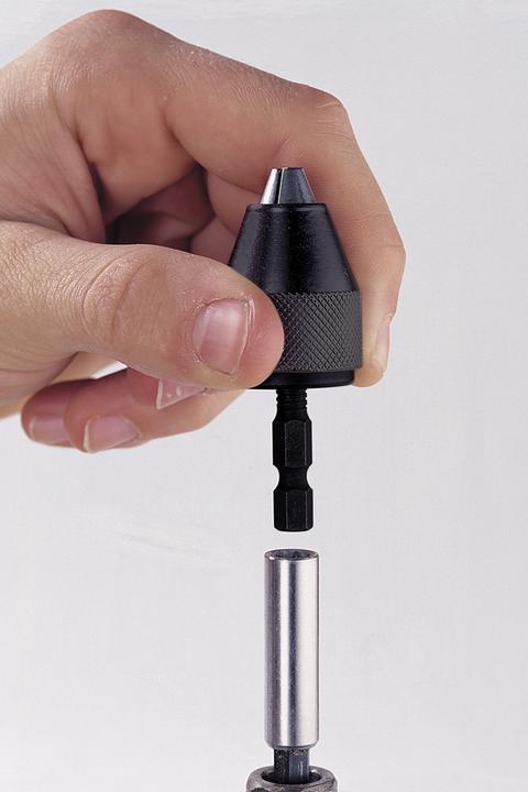 Produktbild wolfcraft 1 Bohrfutter 6,5mm mit 6-kt. Schaft