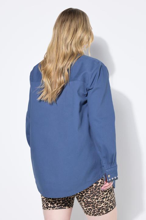 Immagine prodotto Studio Untold Camicia dal taglio oversize con ricami sull'abbottonatura (50, 52)
