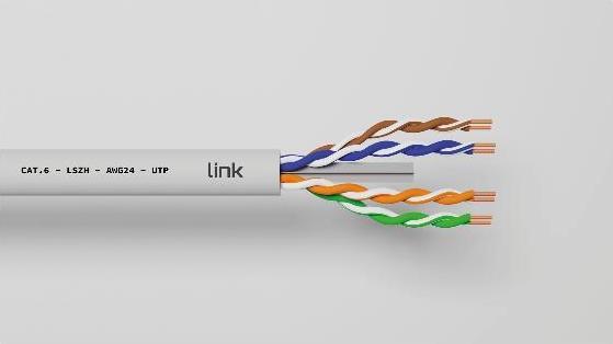 Produktbild Utp Solid Kabel für Netzwerke Kategorie (U/UTP, CAT6, 305 m)