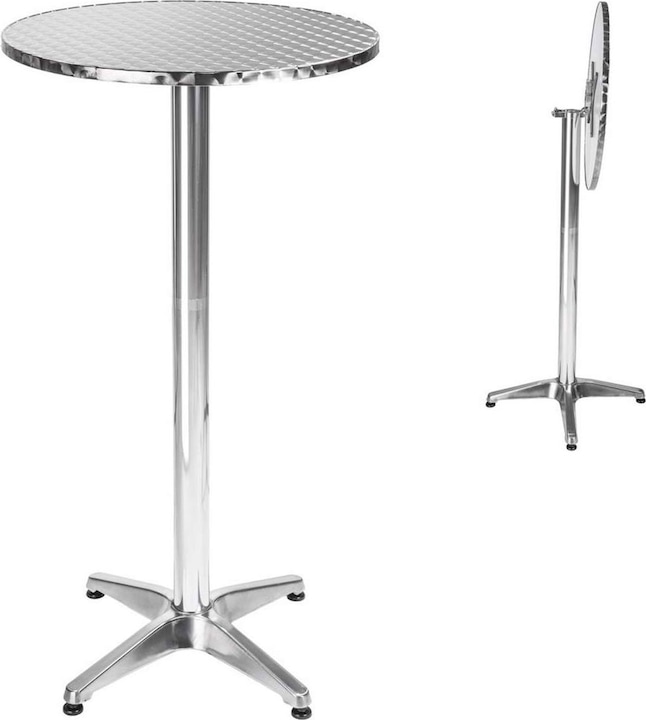 tectake Bistro table (Ø 60 x 114 cm)