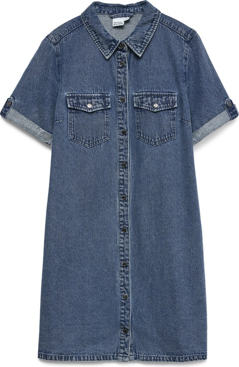 Produktbild Vero Moda VMJENNIE Kurzes Kleid Jeanskleid (XL)