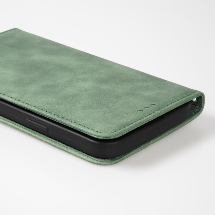 Produktbild PhoneLook Leder Tasche Flip Wallet vintage mit Magnetverschluss und Kartenhalter (Apple iPhone 13)