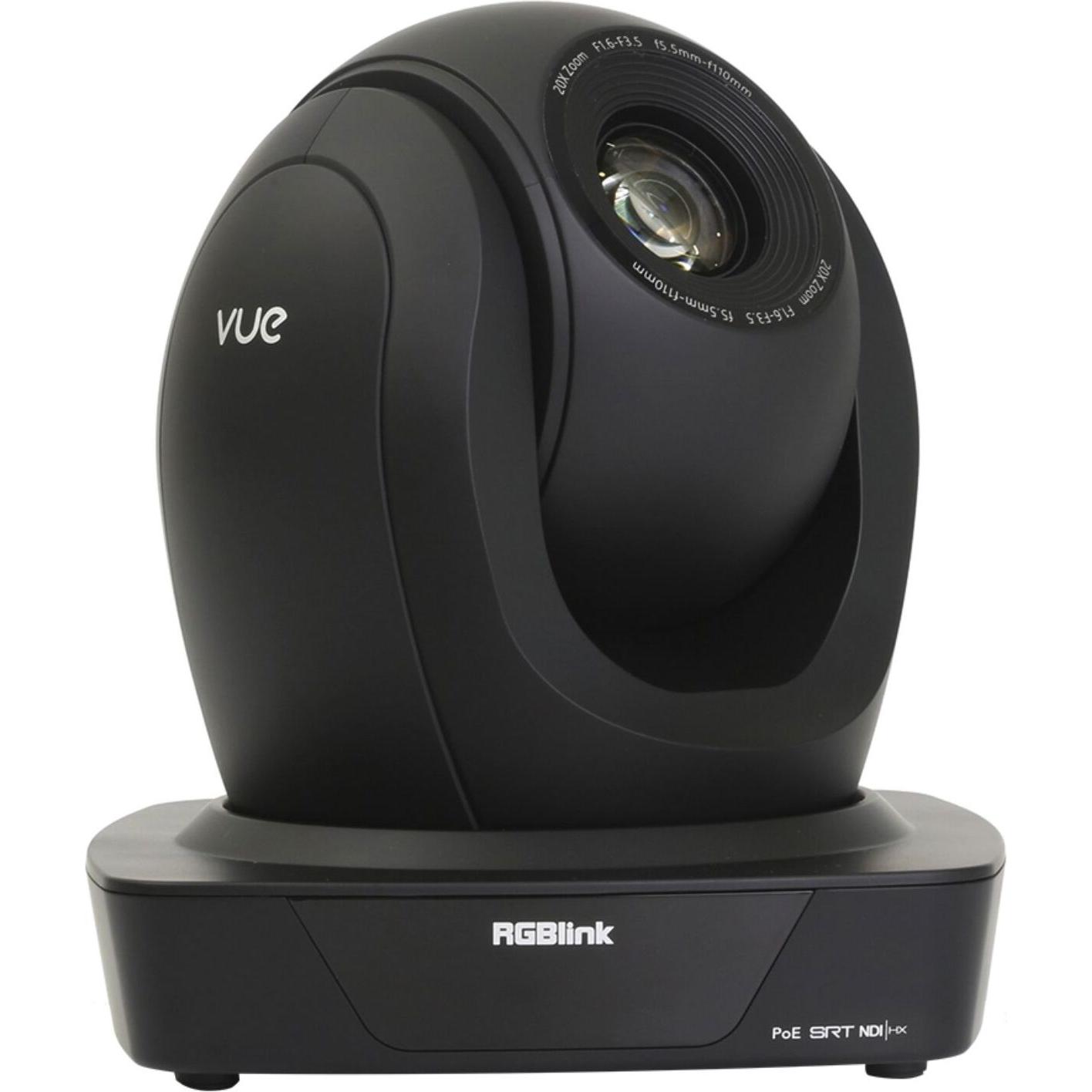 RGBlink VUE PTZ Camera 20x (1920 x 1080 Pixels), Netzwerkkamera, Schwarz