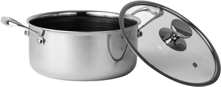 Produktbild Stock Sobczyk - Hybrid Pot with lid Ø24cm (Kochtopf, Aluminium, Edelstahl)
