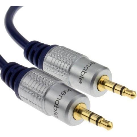 Thumbnail - Sennheiser 000798 audio cable Blue (0.34 m), Audio Kabel