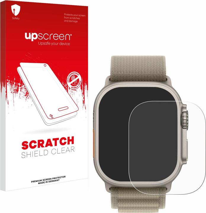 Actual product image upscreen Scratch Shield Protector (Apple Watch Ultra 2)