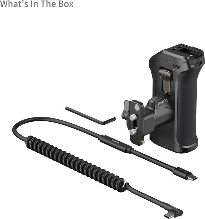 Produktbild SmallRig Rotating Side Handle with Trigger REC for Selected Canon / Blackmagic Design Cameras 5235