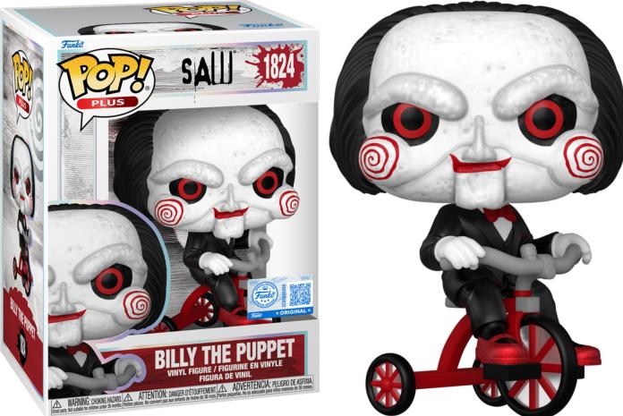 Funko Pop! Plus: SAW - Billy the Puppet #1824 Special Edition Exclusive