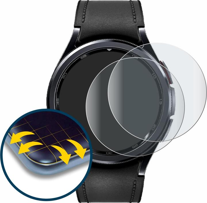 Actual product image BROTECT Full-Cover Protector Matte (Galaxy Watch6 Classic (47 mm))