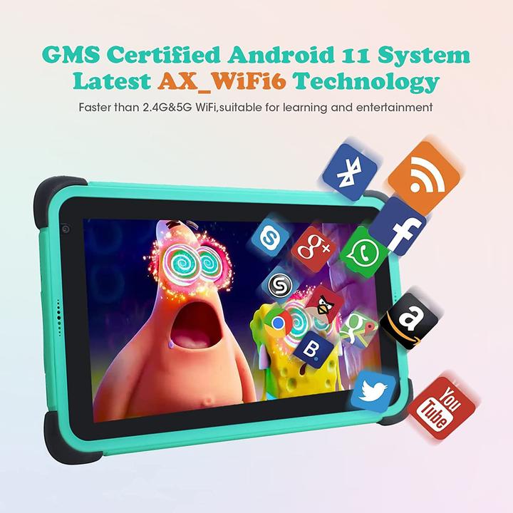 Actual product image Weelikeit Tablet for children (Green)