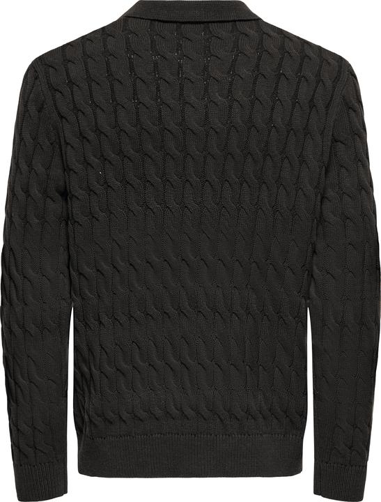 Produktbild Only & Sons ONSKICKER Gestricktes Poloshirt Strickpullover (S)