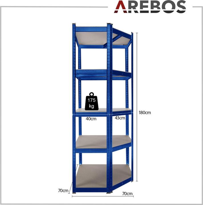 Produktbild Arebos Schwerlastregal