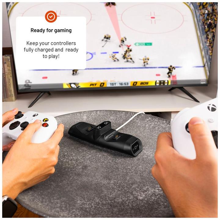 Immagine prodotto Fixed Dock di ricarica doppio per controller wireless Xbox Series S, X e One, nero (Xbox Series X, Xbox One S, Xbox Serie S)