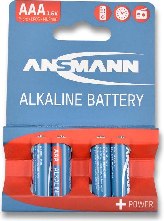 Productafbeelding Ansmann Alkalische (4 Pcs., AA, 2800 mAh)