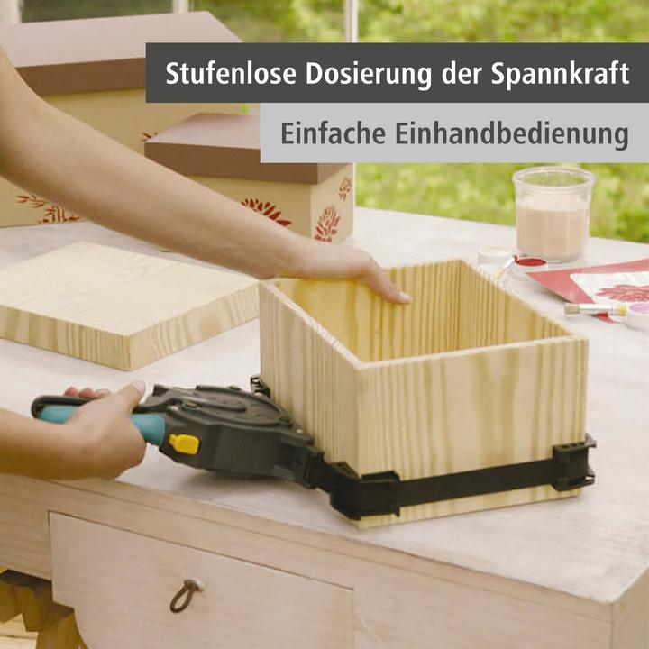 Produktbild wolfcraft 1 Einhand-Rahmenbandspanner 5m