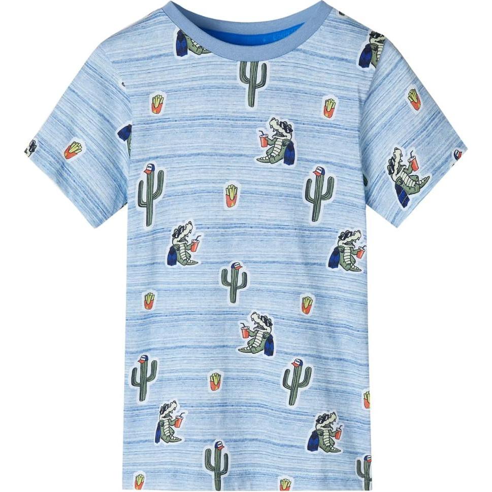 VidaXL, Jungen, Shirt, Jared, Blau, (104)