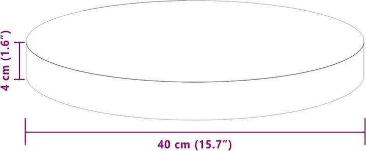 Produktbild vidaXL Moderne Möbel (40 x 40 x 4 cm)