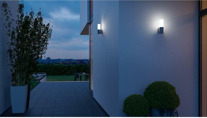 Actual product image Steinel LED outdoor light L 605 M Alu (729 lm, IP44)
