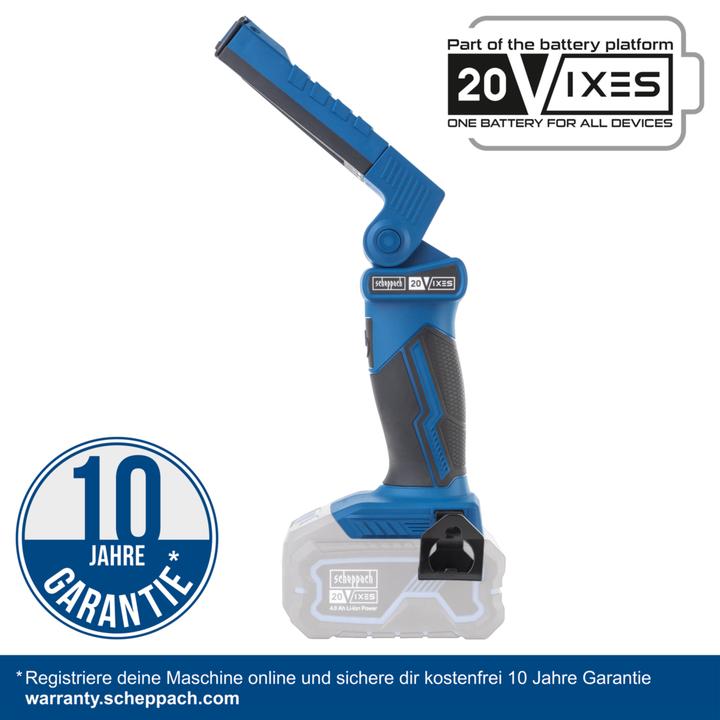 Produktbild Scheppach Akku-Arbeitsleuchte C-WL20-X (DIY) (300 lm)
