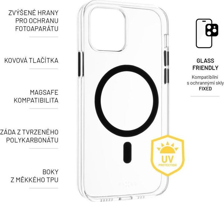 Actual product image Fixed MagPurity | Back cover | Apple | iPhone 15 | TPU | Clear (Apple iPhone 15)