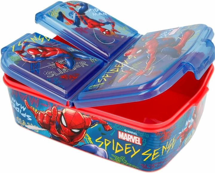 Image du produit Stor Spiderman "GRAFFITI" - Brotdose mit Fächern