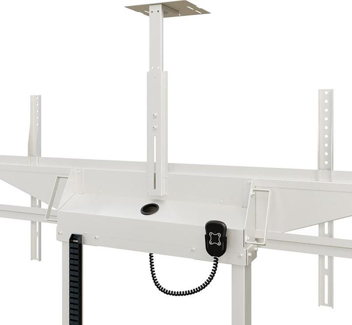 Produktbild Hagor HP Twin Lift FW-DW motor. hoehenver. Liftsys. Boden-Wand Montage 2x 117165cm 46-65Zoll Fahrwe