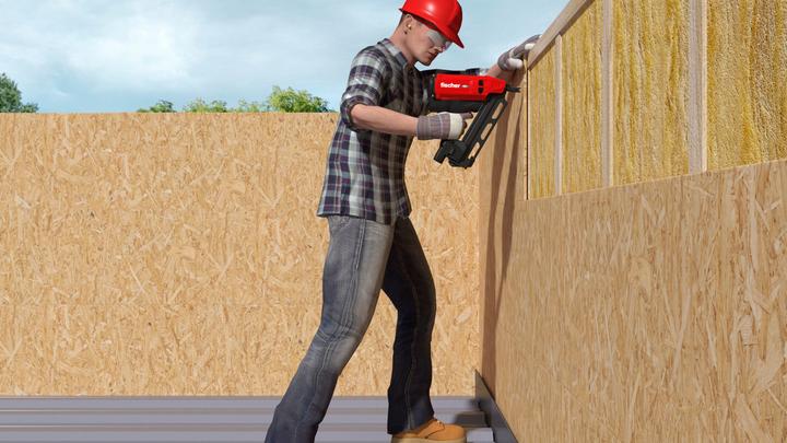 Actual product image Fischer FGW 90 F EU 560040 Battery nailer incl. battery charger