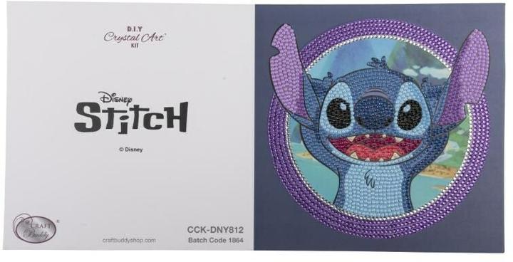 Image du produit Craft Buddy Stitch, 18x18cm Crystal Art Card